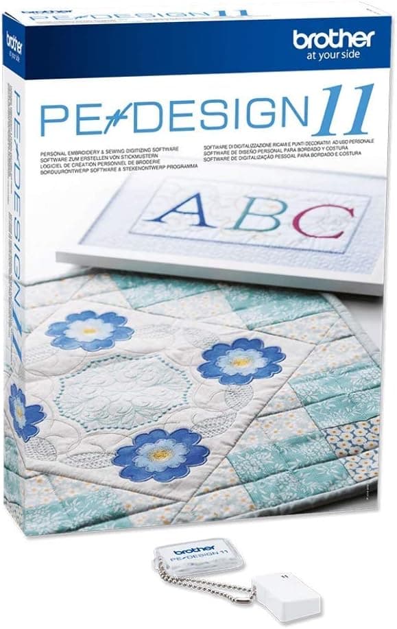 Brother PE Design 11 Embroidery Software – Lifetime License Key (Instant Delivery)