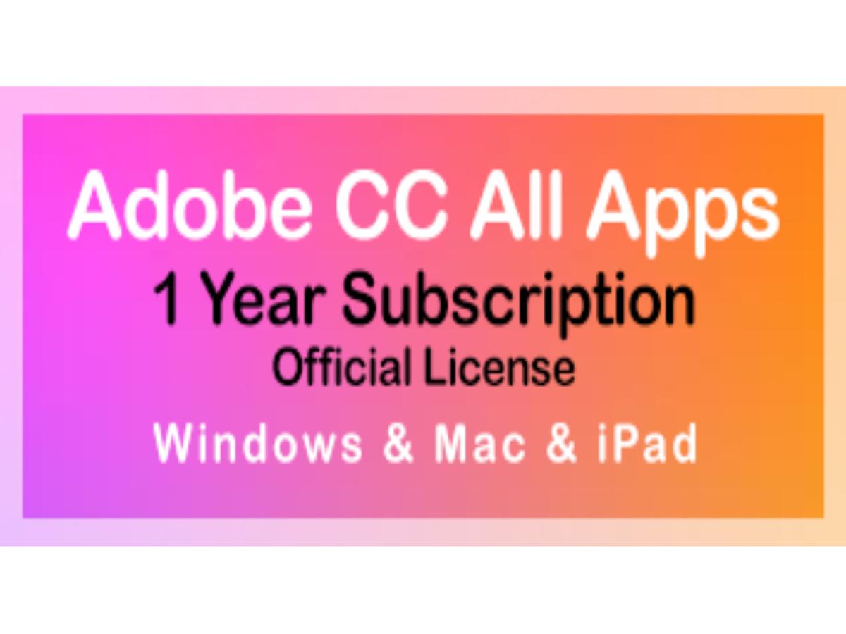 Creаtive Cloud All Apps - 12 Months Subscription